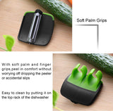 4-delige Vinger-Groenteschiller Set