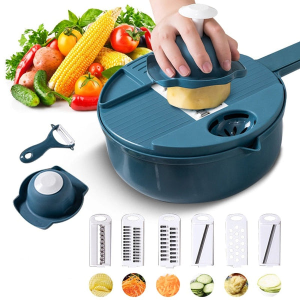 12-in-1 Multifunctioneel Snijset – ChefEase