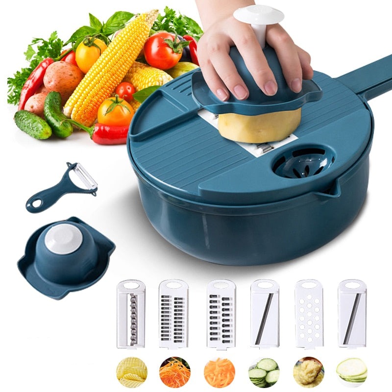 12-in-1 Multifunctioneel Snijset – ChefEase