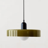 Geometrische Bauhaus Plafondlamp in Glas
