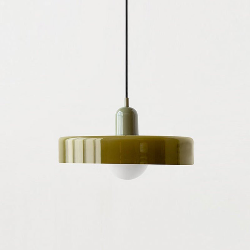 Geometrische Bauhaus Plafondlamp in Glas