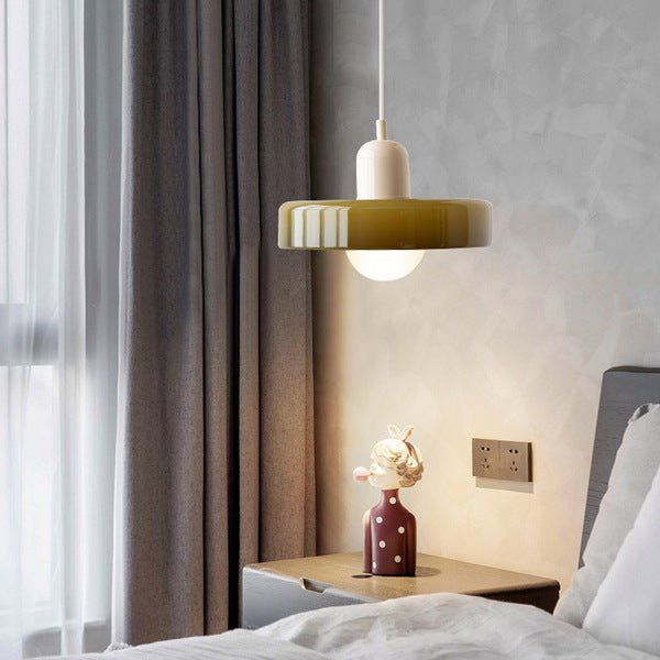 Geometrische Bauhaus Plafondlamp in Glas