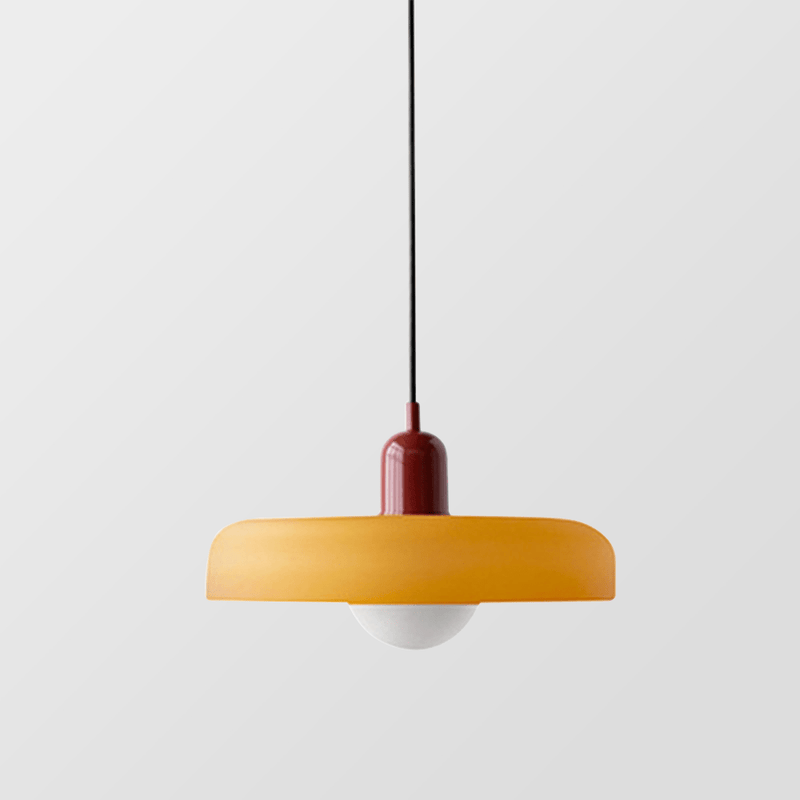Geometrische Bauhaus Plafondlamp in Glas