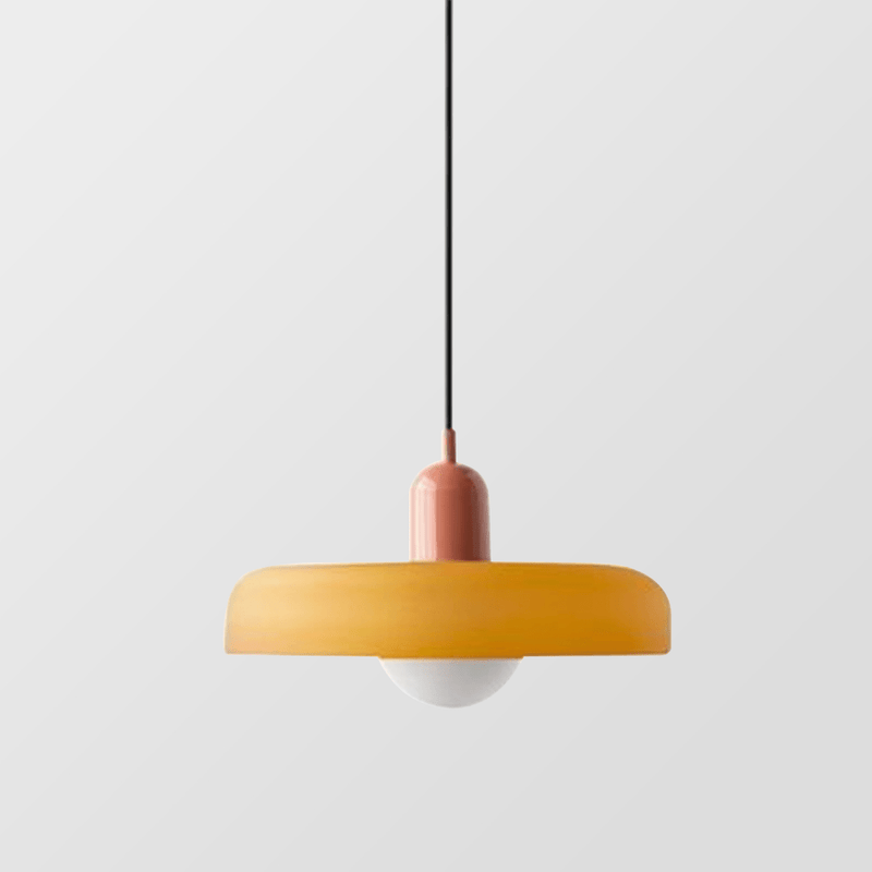 Geometrische Bauhaus Plafondlamp in Glas