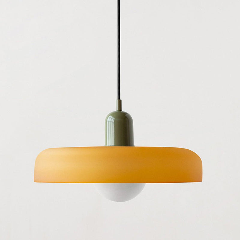 Geometrische Bauhaus Plafondlamp in Glas
