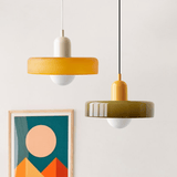 Geometrische Bauhaus Plafondlamp in Glas