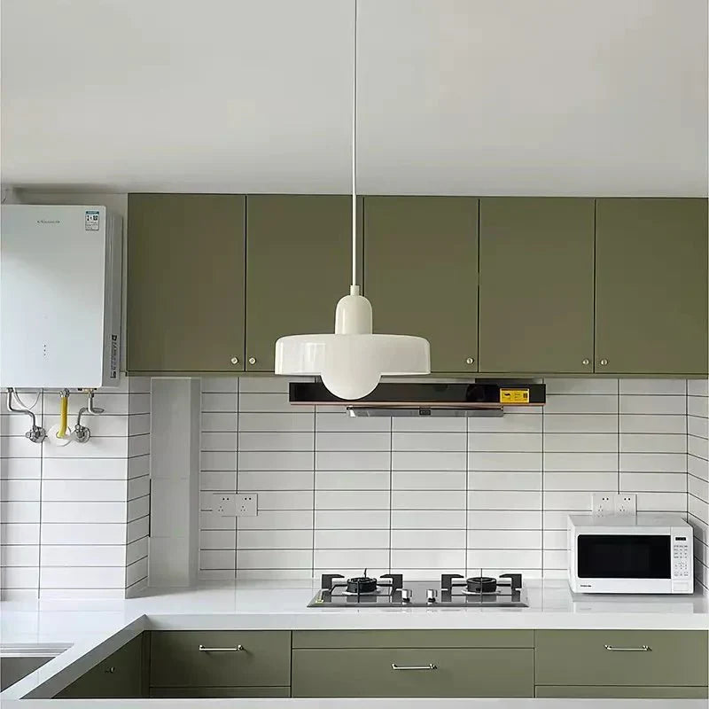 Geometrische Bauhaus Plafondlamp in Glas