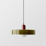 Geometrische Bauhaus Plafondlamp in Glas