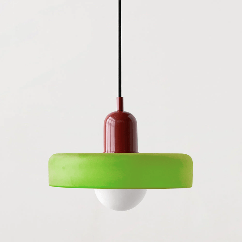 Geometrische Bauhaus Plafondlamp in Glas
