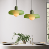 Geometrische Bauhaus Plafondlamp in Glas