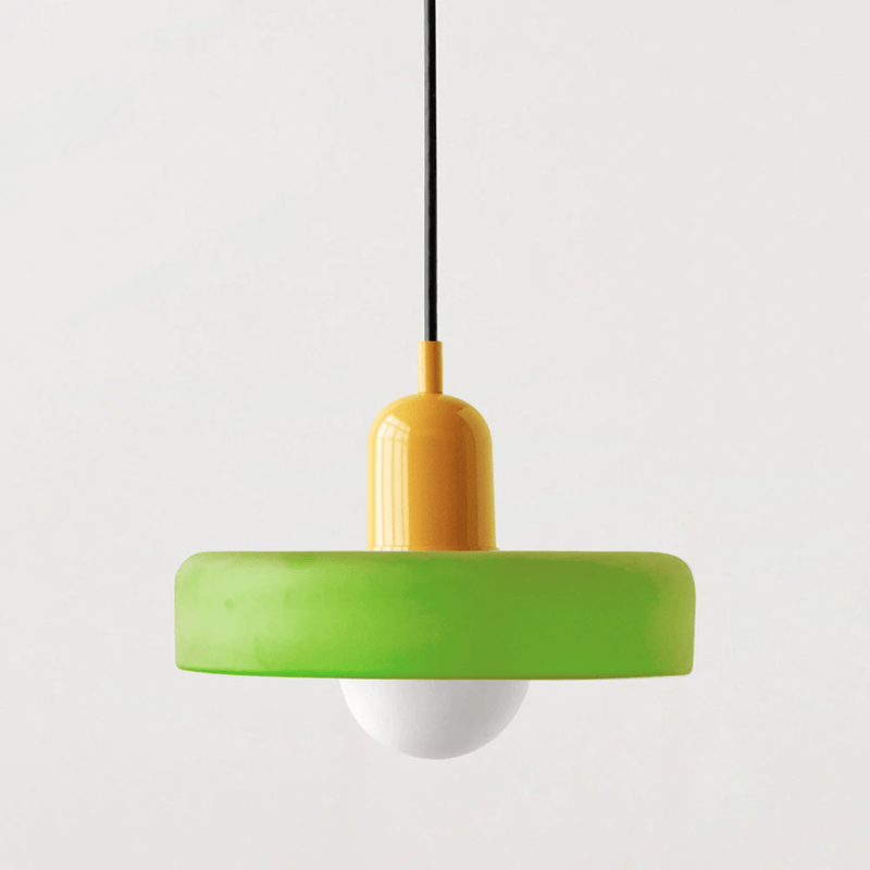Geometrische Bauhaus Plafondlamp in Glas