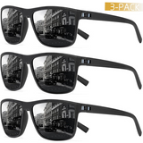 Gepolariseerde Zonnebril 3-Pack | Uv-bescherming