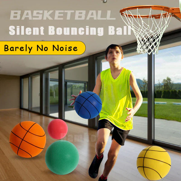 Geruisloze Basketbal voor Geruisloze Trainingssessies & Plezier – SilentBounce