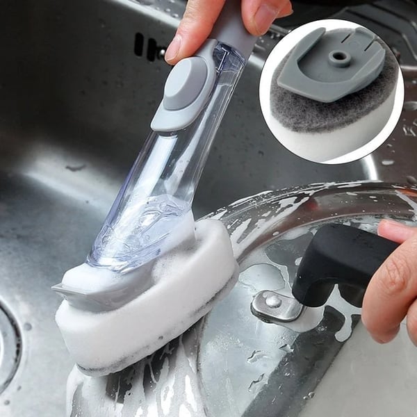 Afwasborstel met Zeepdispenser – DishMaster