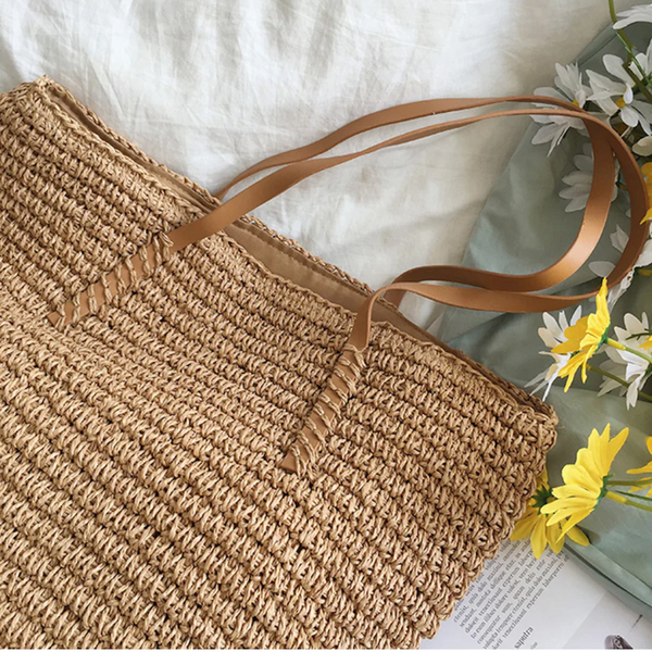 Ruime Handtas met Robuuste Schouderriem - TerraWoven