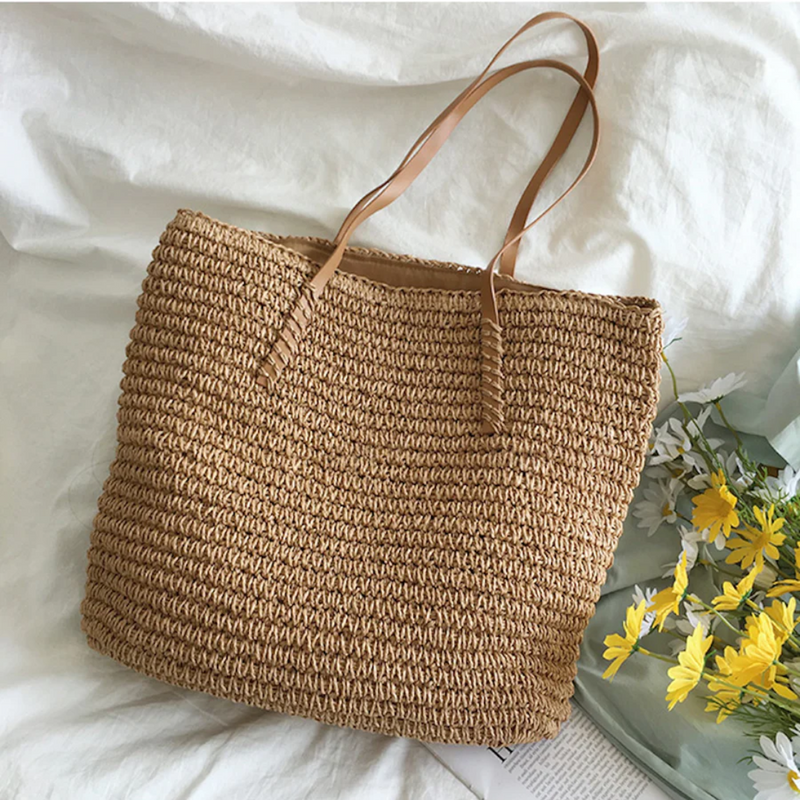 Ruime Handtas met Robuuste Schouderriem - TerraWoven