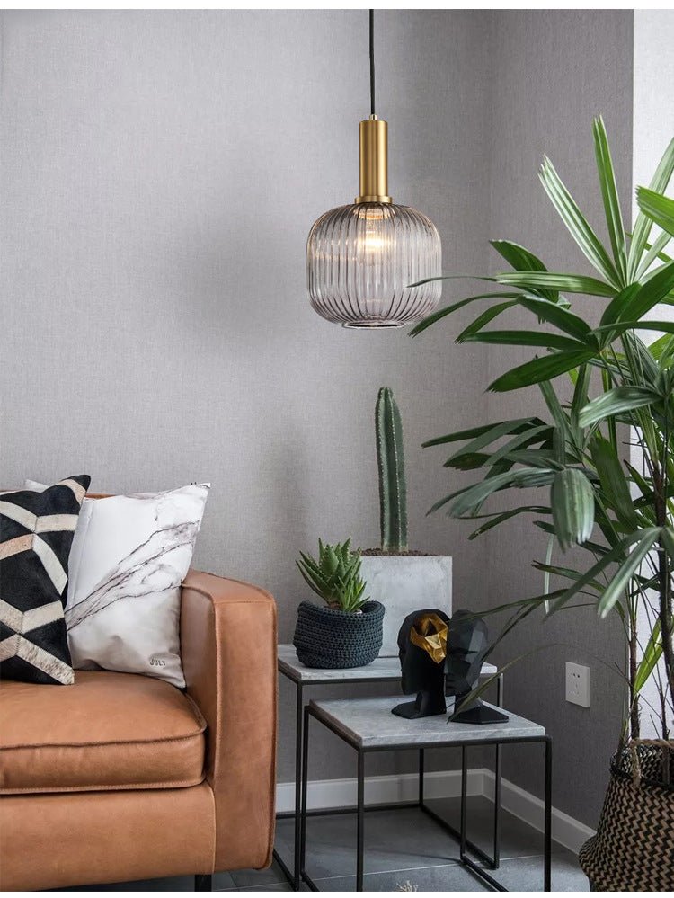 Retro Glas Hanglamp – ColorVibe