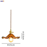 Noordse Design LED-Hanglamp | Kleurrijke glas- en koperverlichting voor slaapkamer, woonkamer & bar