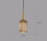 Retro Glas Hanglamp – ColorVibe