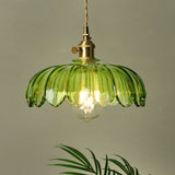 Bubble Glass Hanglamp – Elegante Transparante Glas & Koper Hanglamp