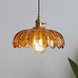 Bubble Glass Hanglamp – Elegante Transparante Glas & Koper Hanglamp