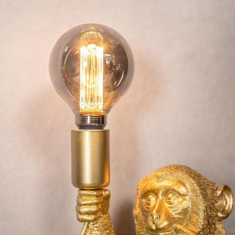 Luxueuze Gouden Aap Tafellamp – GoldenChimp