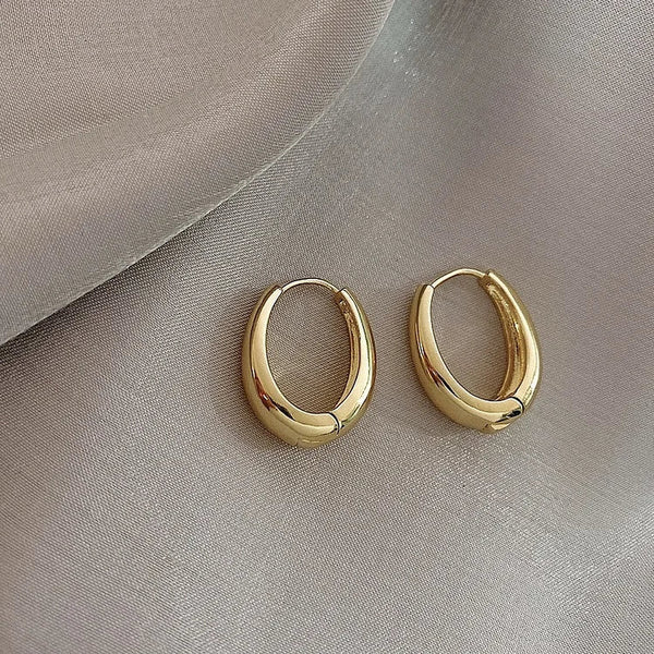 Gouden Hoops Oorringen – Elisa