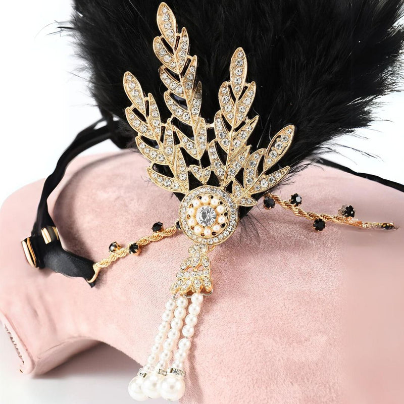 Dianna 1920s Veren Haarband