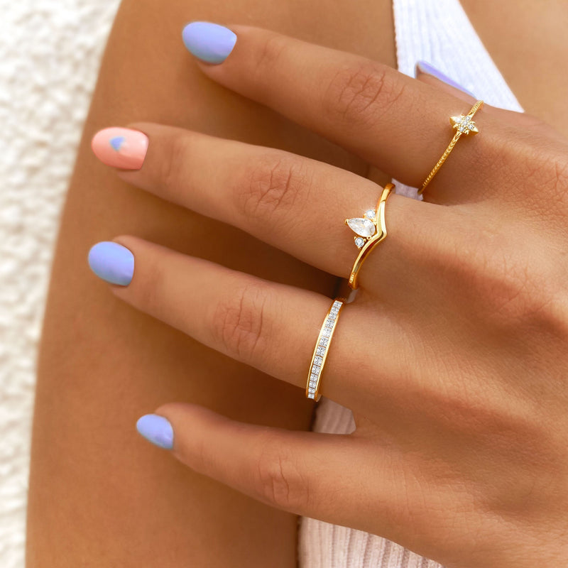 Stijlvolle Zirkonia Ring – Amelia