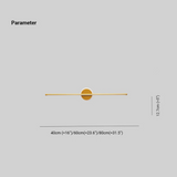 Moderne LED-Wandlamp - OpalEdge