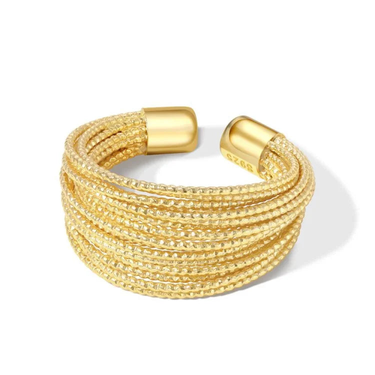 Verstelbare Meerlagenring – Isolde