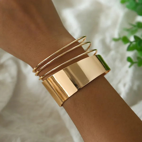 Klassiek Gouden Vintage Armband - Amara