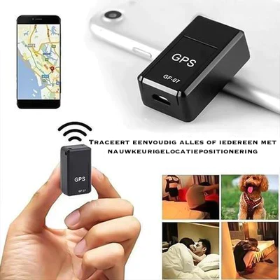 Compacte GPS-Tracker - Real-time Locatie voor Veiligheid en Gemoedsrust