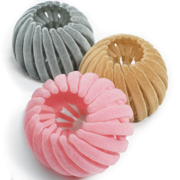 Stijlvolle Vogelnest-Haarclips - Set van 3