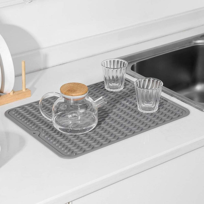 Milieuvriendelijke siliconen afdruipmat - Veelzijdig inzetbaar & hittebestendig