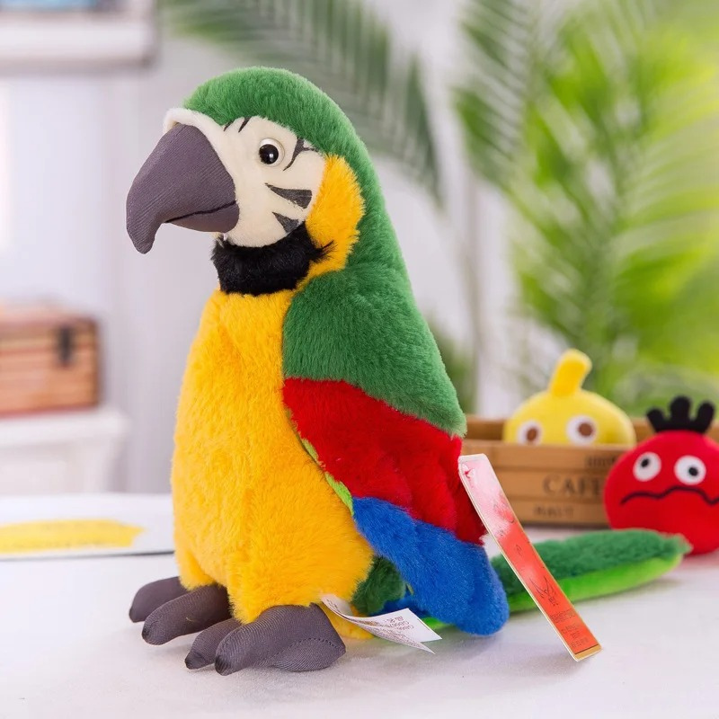 De Pratende Papegaai-Pluche - Squawkie