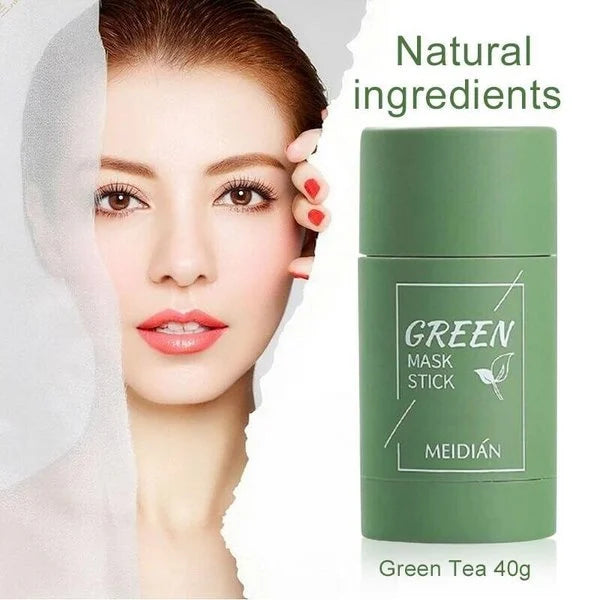 Groene Thee Masker Stick - Zuiverend & Hydraterend Gezichtsmasker