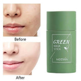 Groene Thee Masker Stick - Zuiverend & Hydraterend Gezichtsmasker