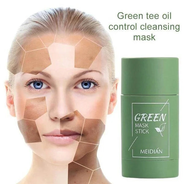 Groene Thee Masker Stick - Zuiverend & Hydraterend Gezichtsmasker