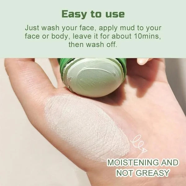 Groene Thee Masker Stick - Zuiverend & Hydraterend Gezichtsmasker