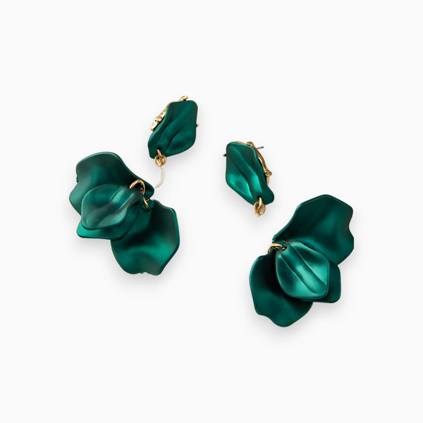 Goudvergulde Parels Dangle Oorbellen - Isabella