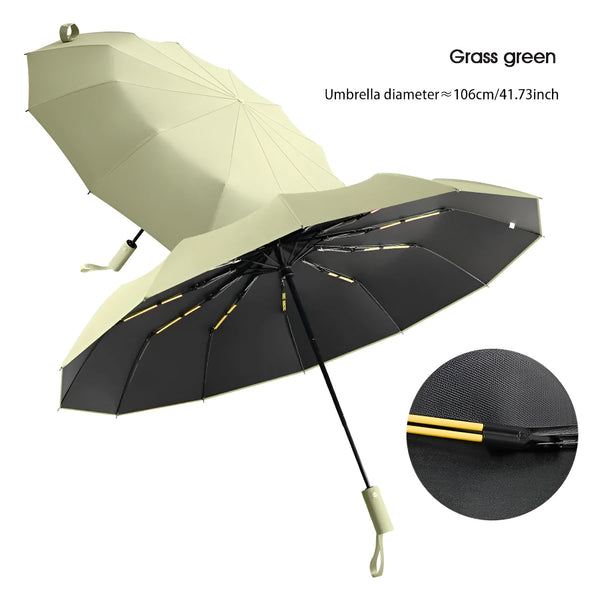 Duurzame paraplu met UV-bescherming – StormShield