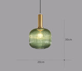 Retro Glas Hanglamp – ColorVibe