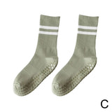 Antislip Mid-Tube Sportsokken voor Fitness en Yoga - GripFit