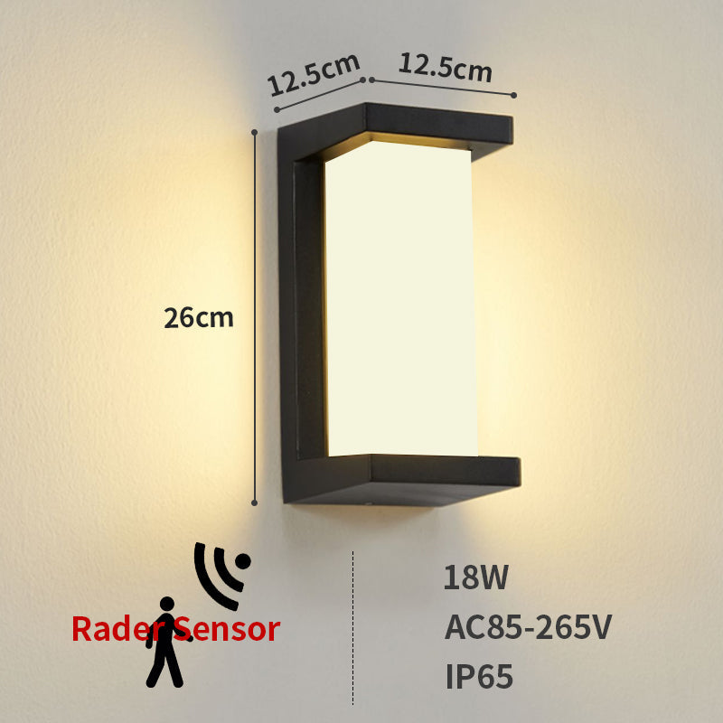Bewegingssensor Wandlamp – Slimme LED Verlichting voor Binnen- en Buitenshuis