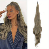 Flexibele Wrap-Around Paardenstaart voor lang, vol haar - Selena
