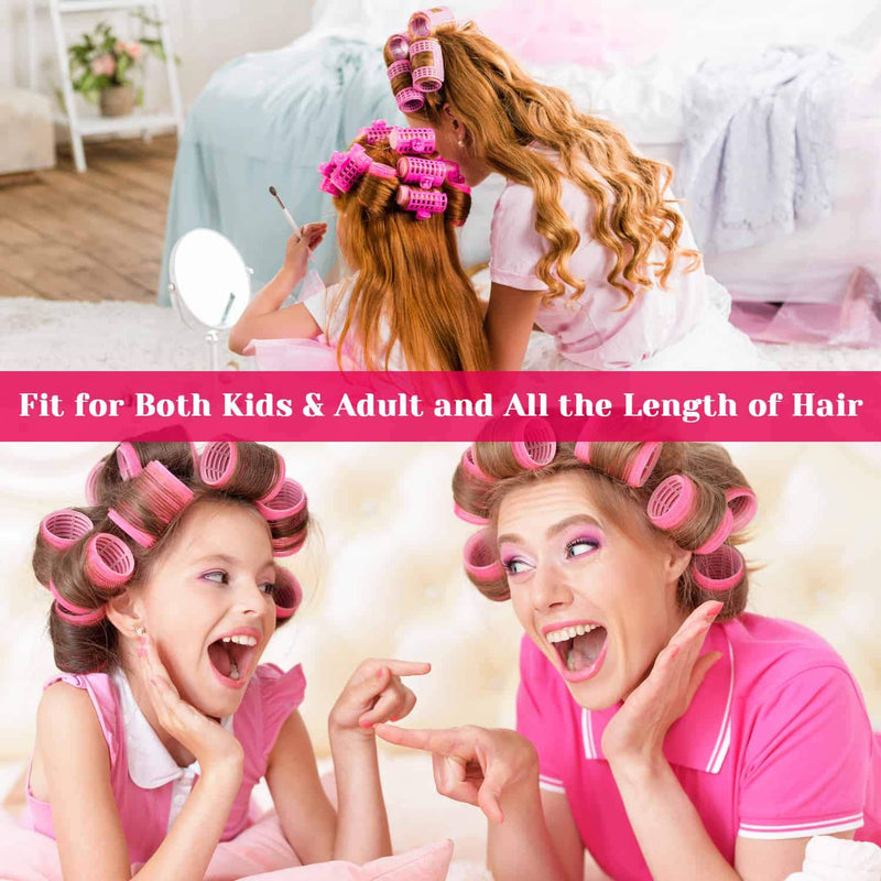 Zelfklevende Krulset – Meerkleurige Krulrollers