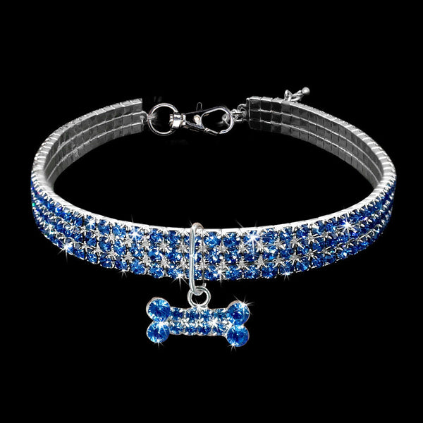 Premium Huisdierhalsband - Bling It On