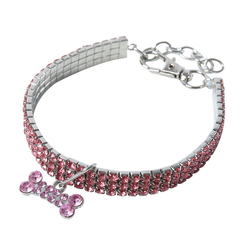 Premium Huisdierhalsband - Bling It On