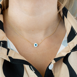 Glanzende Nazar-ketting – Amira